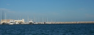 2015-10-19 10h33 départ de la marina de Brindisi Italie Adriatique